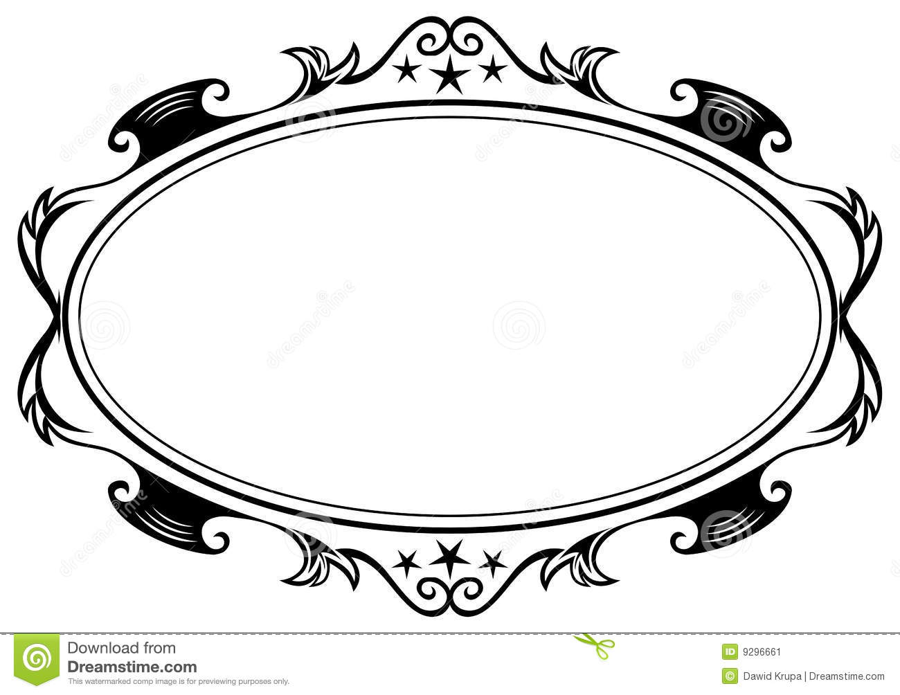 Antique Oval Frame Silhouette   Clipart Panda   Free Clipart Images