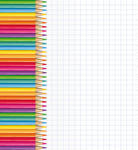 Color Pencils On A Papernote Vector Background 59046289 Jpg