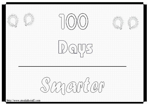 Free 100th Day Certificates For School