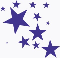 Free Splash Of Stars Clipart   Free Clipart Graphics Images And