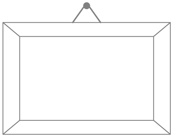 Hanging Picture Frame   Clipart Panda   Free Clipart Images