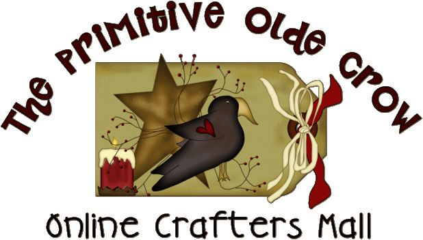 Olde Crow Primitive Clip Art