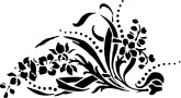 Pin Scroll Ribbon Title Over Ferns Clip Art Vector Online Tattoo On