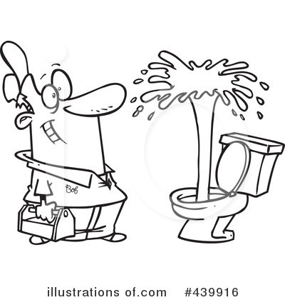 Plumbing Clipart Black And White More Clip Art Illustrations Of