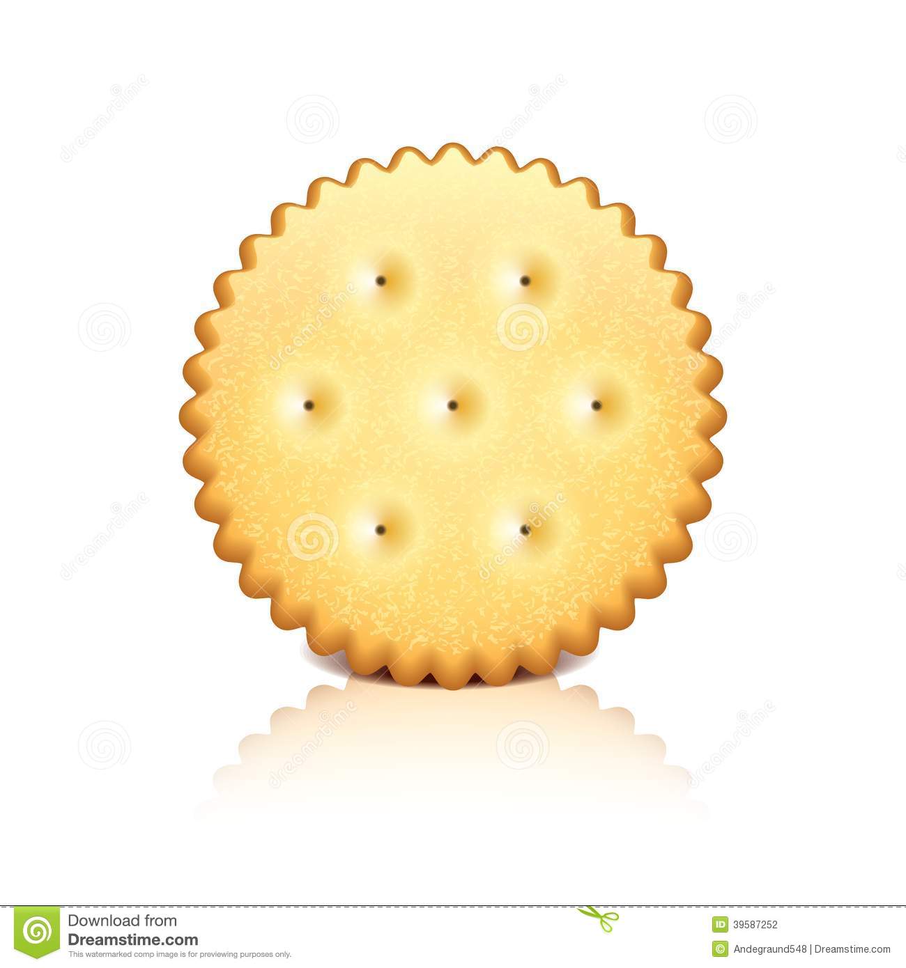 Saltine Crackers Clipart Black And White Cracker Cookie Vector