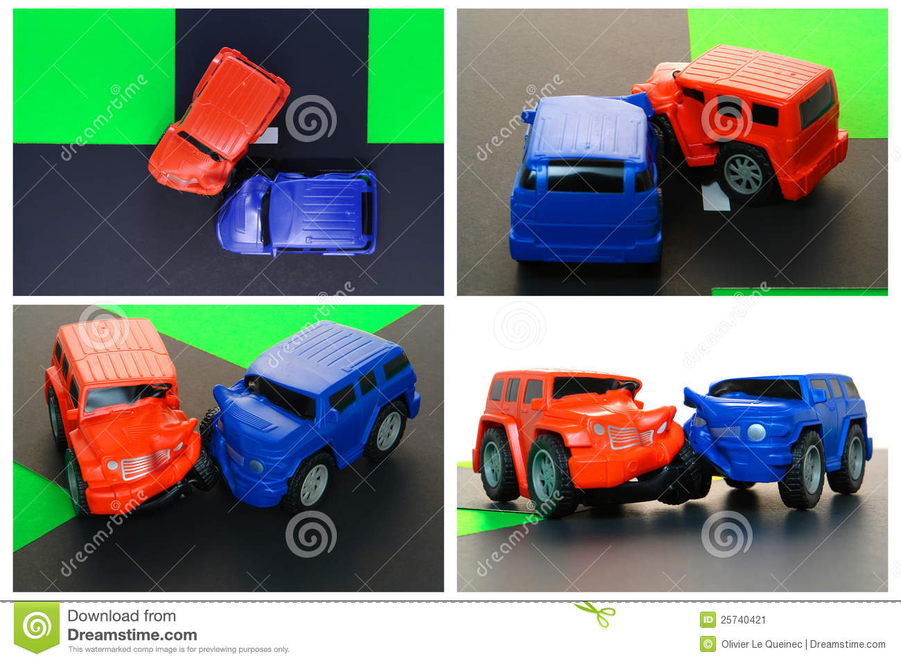 Stock Image  Auto Driver Safety Education Anatomy Of Car Crash