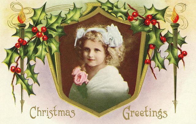 These Christmas Greeting Cards Come From Authentic Vintage Images And