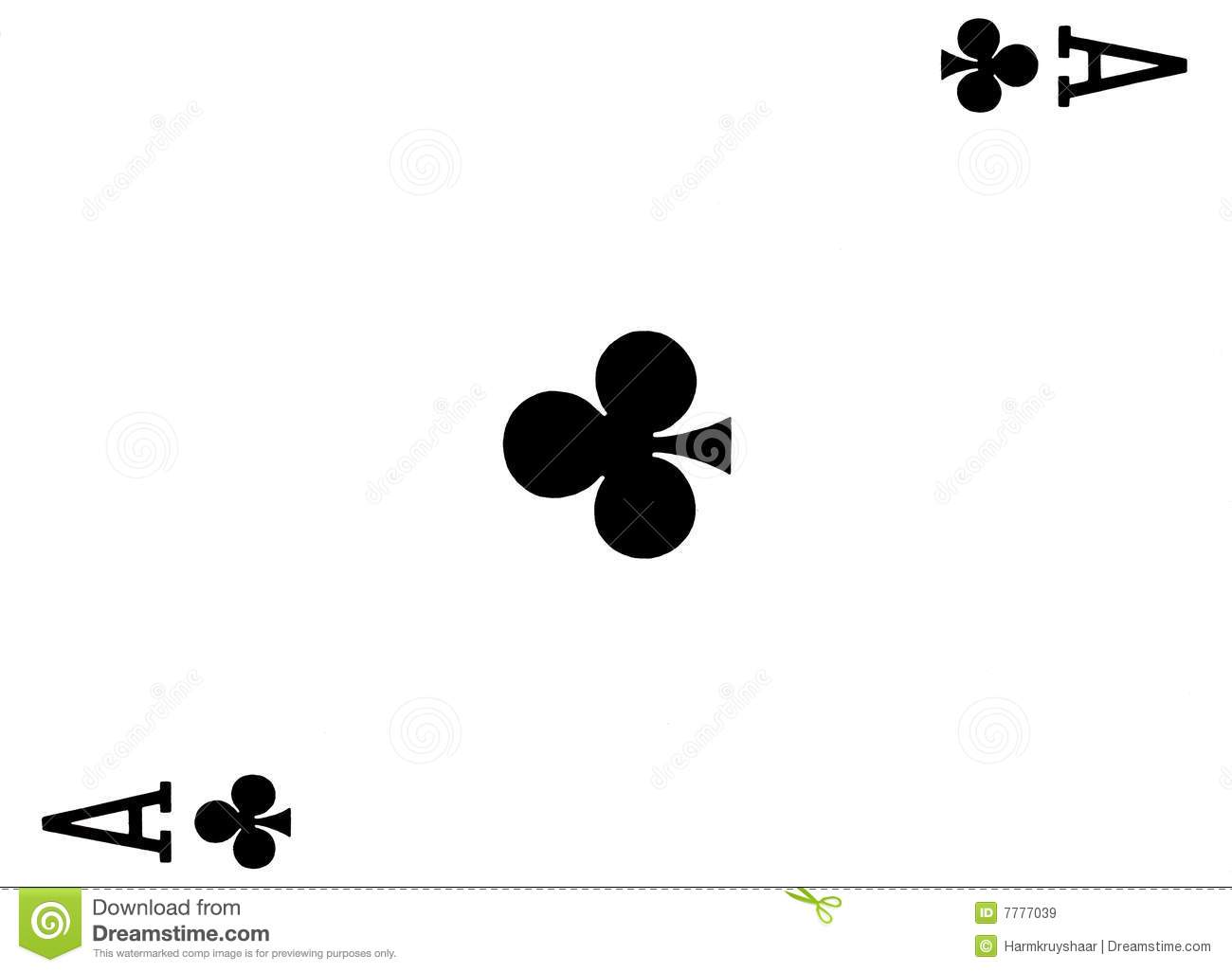 Ace Of Clubs Royalty Free Stock Images   Image  7777039
