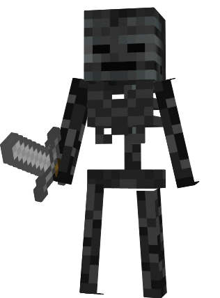 Archivo Wither Skeleton Png   Minecraft Fanon Wiki   Wikia