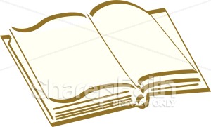 Bible In Gold Trim   Bible Clipart