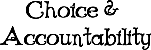 Choice And Accountability Clipart