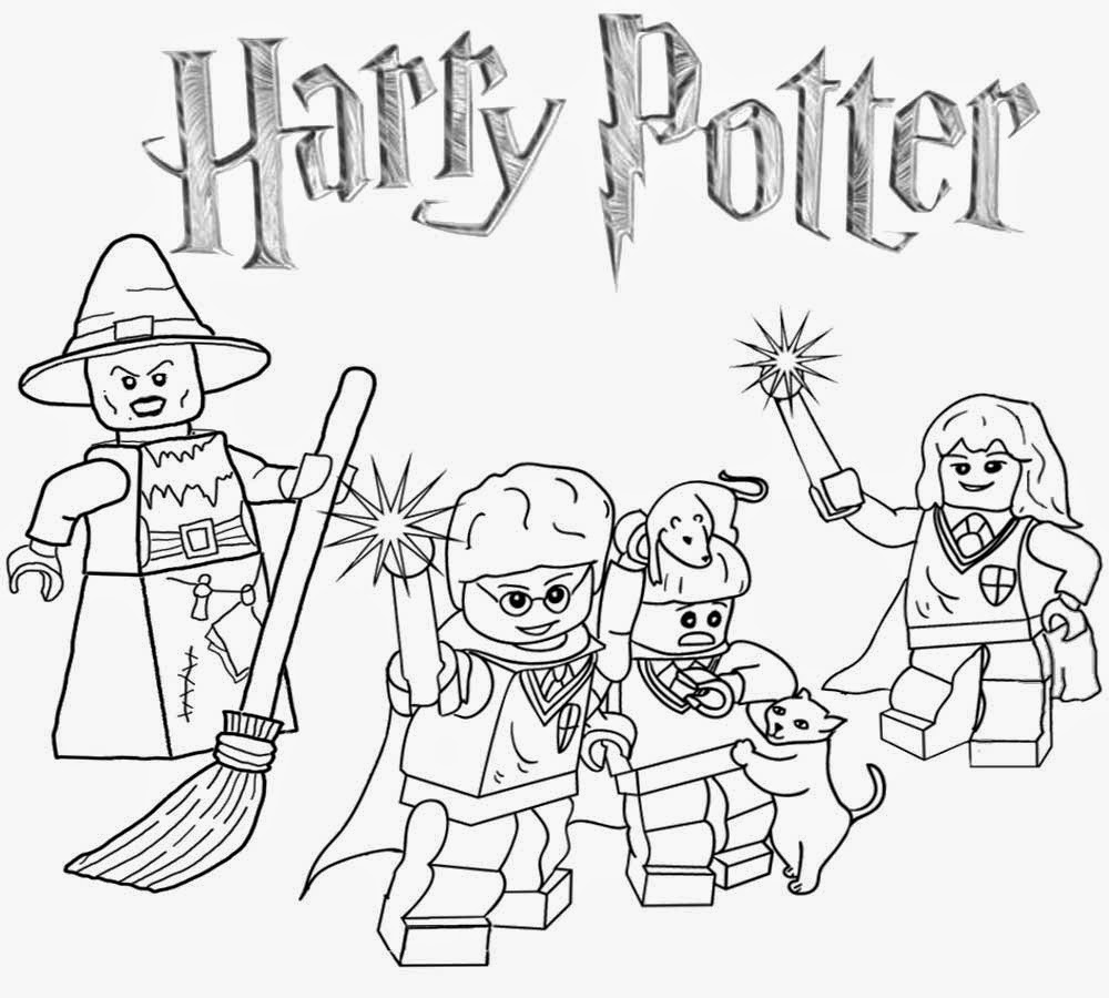 Clipart Legoland Coloring Pages Wizard Lego Harry Potter Minifigure