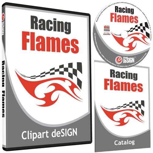 Flames Clipart Vinyl Cutter Plotter Images Eps Vector Clip Art Cd