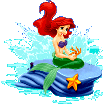 Free Litle Mermaid And Ariel Disney Clipart And Disney Animated Gifs    