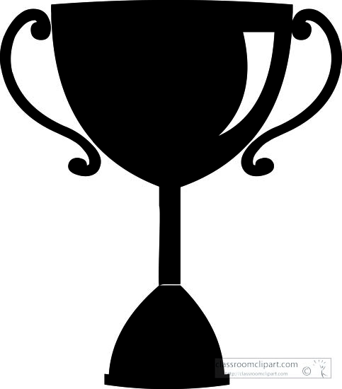 Objects   Trophy Silhouette Clipart 720   Classroom Clipart