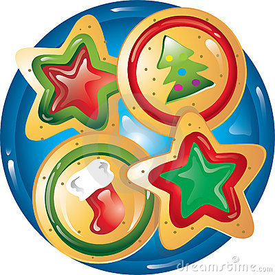 Plate Of Christmas Cookie Clip Art Images   Pictures   Becuo