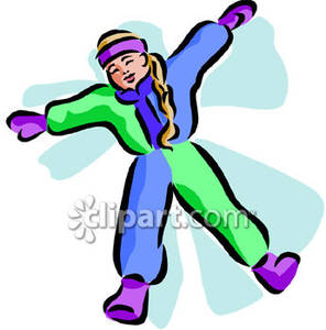 Related Pictures Making Snow Angel Clipart Clip Art