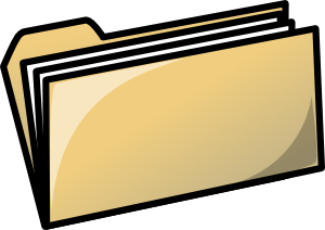 Yellow Folder Clip Art At Clker Com   Vector Clip Art Online Royalty