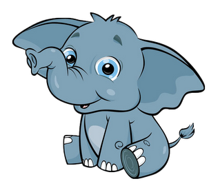 12 Cute Baby Elephant Cartoon   Free Cliparts That You Can Download To