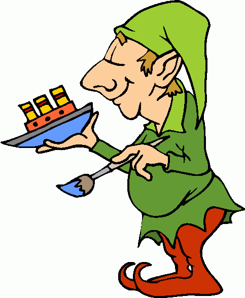 Christmas Toys Clip Art Selected Clipart  Elf Toy