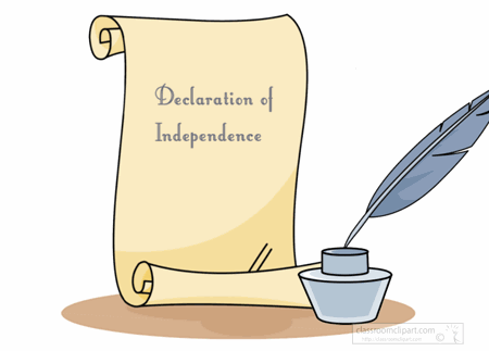 Clipart  Declaration Of Independence Animation 5a   Classroom Clipart