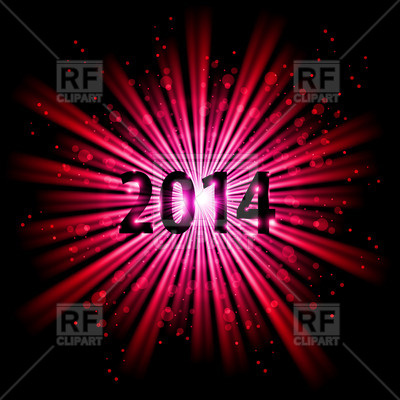 New Year 2014 Background With Red Sparks 26211 Backgrounds Textures