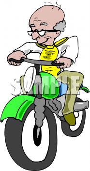 Royalty Free Clipart Of Motorcycle