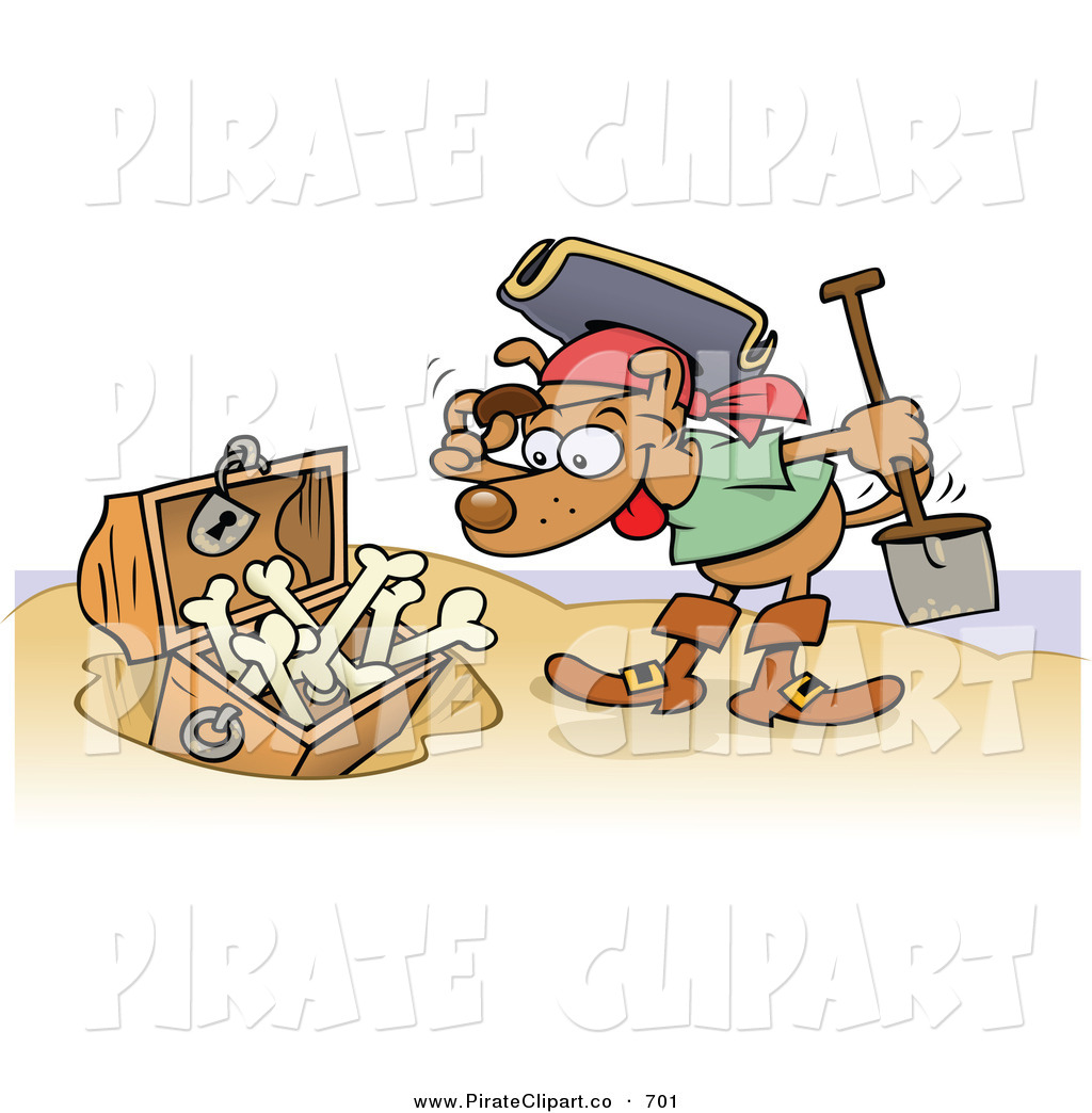 Treasure Chest Of Bones On A Beach Open Wooden Treasure Chest With