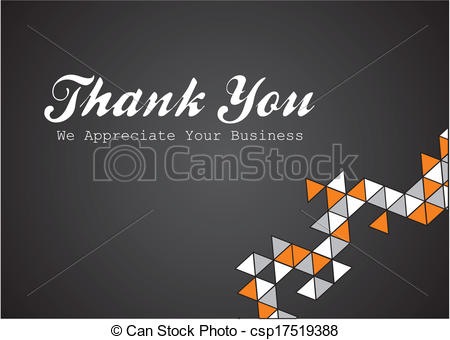 Vector Of Thank You   We Appreciate Your Busi   Suitable For Thanks