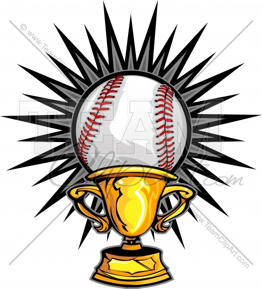 Baseball Trophy Clipart Baseball Trophy Clipart Image