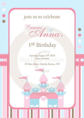     Birth Announcement Or Birthday Party By Blackleaf Studios   Catch My