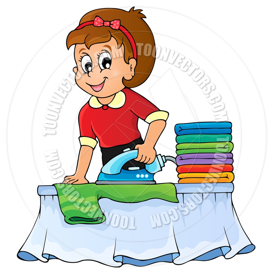 Cartoon Housewife Topic Image By Clairev   Toon Vectors Eps  71425