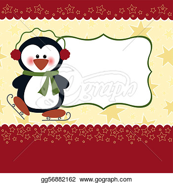 Christmas Greetings Card Postcard Or Photo Farme  Clip Art Gg56882162
