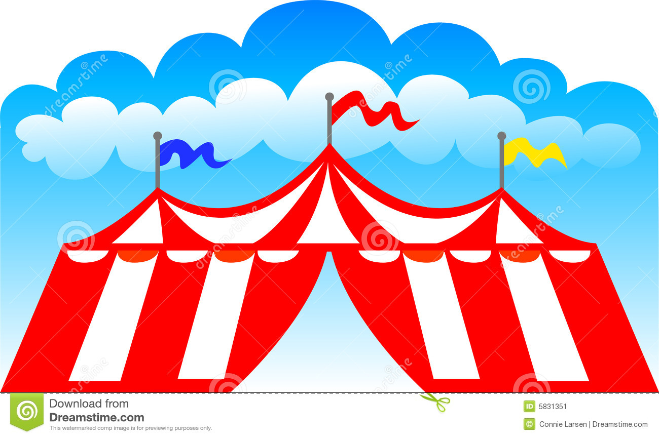 Circus Fair Carnival Tent Eps Stock Image   Image  5831351