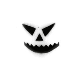 Free Scary Halloween Pumpkin Face Clip Art