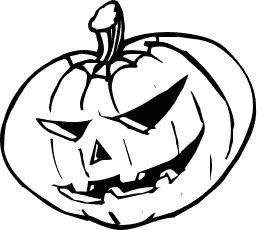 Halloween Coloring Pages  September 2010