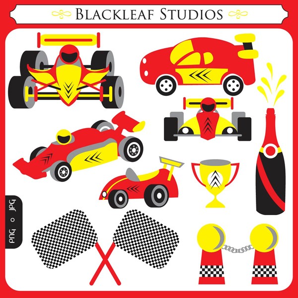 Race Track Clip Art Race Cars   F1 Racing