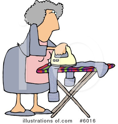 Royalty Free  Rf  Housewife Clipart Illustration By Djart   Stock