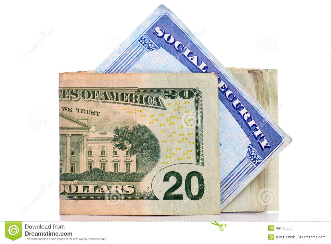 Social Security Card Royalty Free Stock Photo   Image  34676655