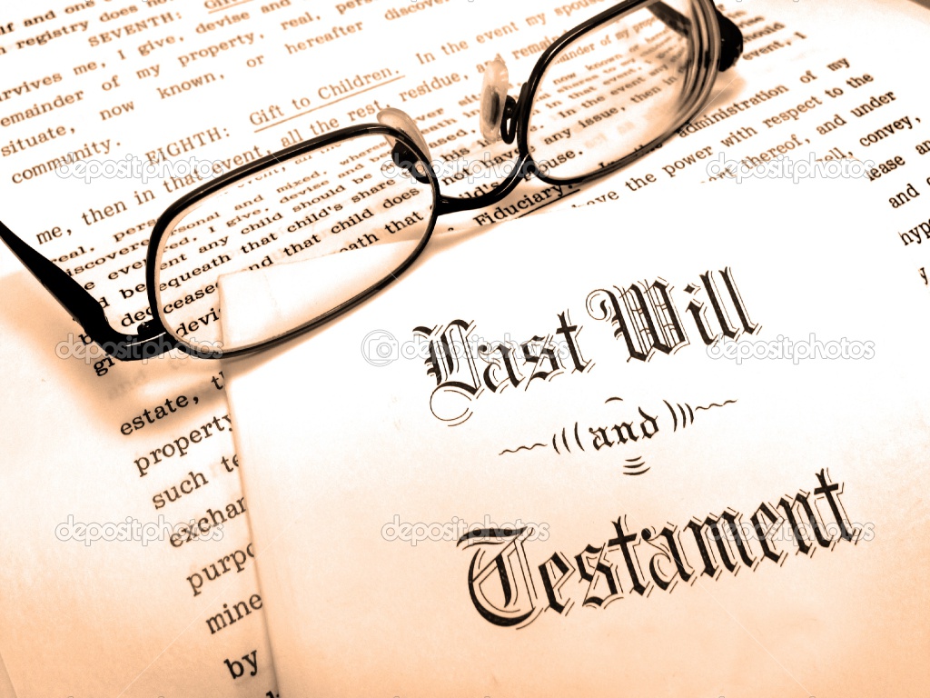 Your Last Will And Testament Estates And Probate