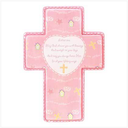 Baby Girl Prayer Cross  Wgd39425