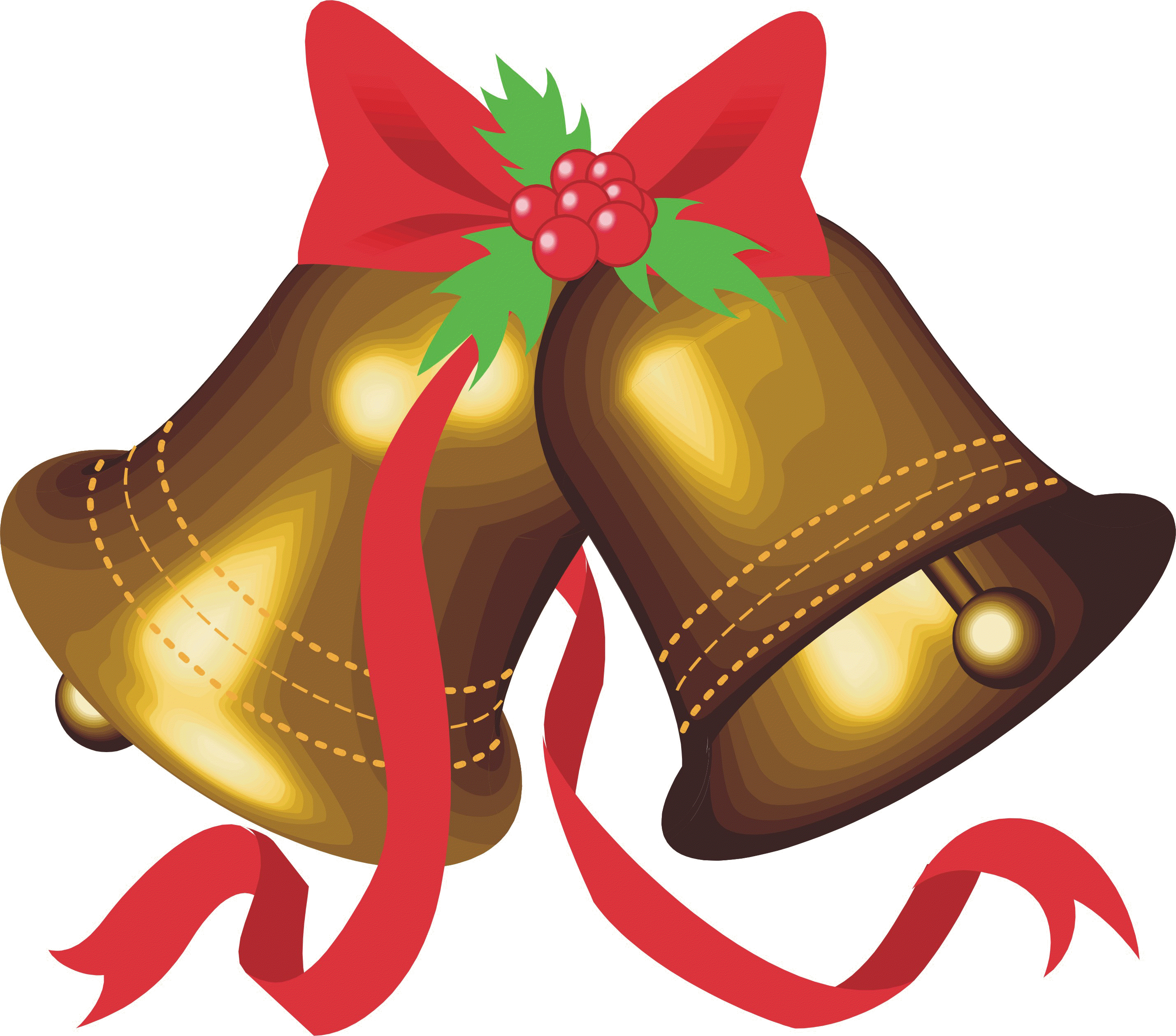 Christmas And The Church Bells Are Very Famous  For Christmas Bells