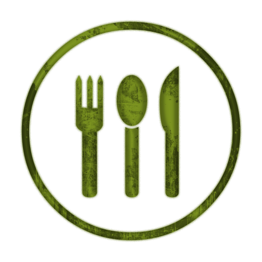 Clipart Icons Food Beverage Style Green Grunge Clipart Icons Set Food