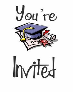 Graduation Clip Art       Printables Graduation Invitation High