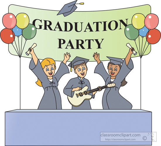 Graduation   Graduation Party 2   Classroom Clipart