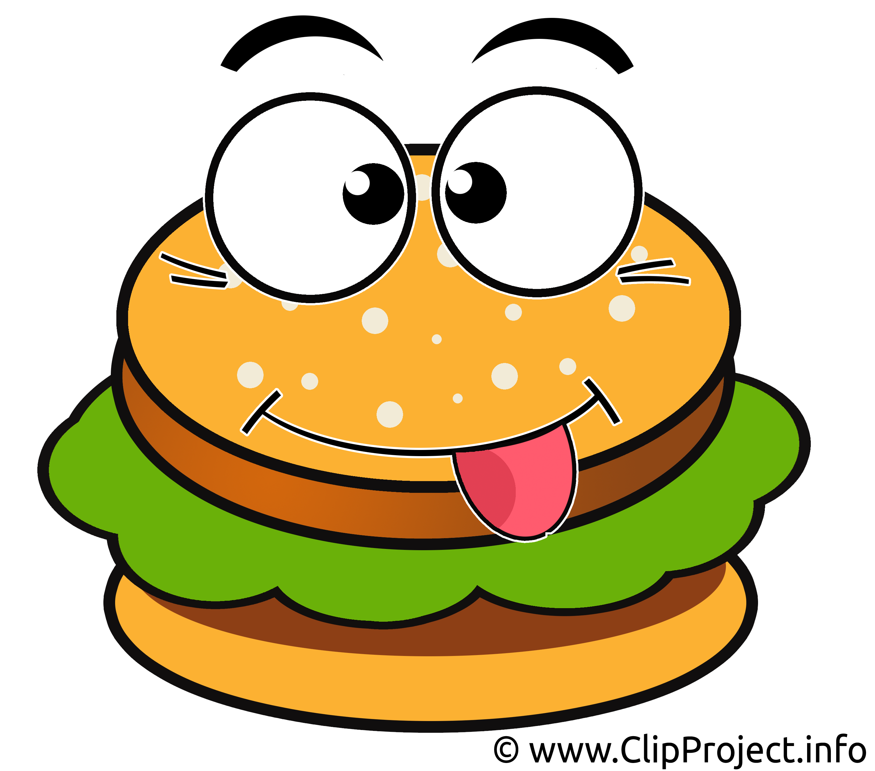Hamburger Cartoon Clip Art