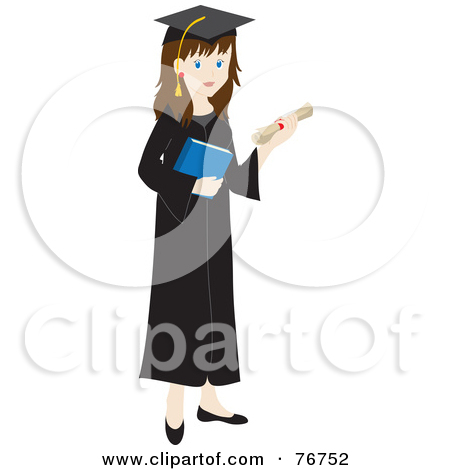 Illustration Of A Graduation Cap And Tassel With A Diploma By Pushkin