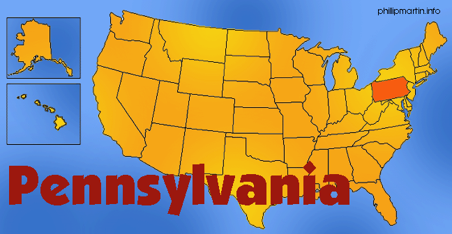Pennsylvania   Free 50 Us States Lesson Plans Powerpoints Activities