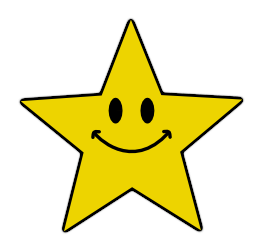 Star Smiley Face Clip Art