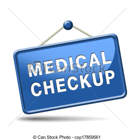Stock Illustration Of Medical Checkup   Medical Check Up Or Physical